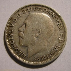 George V - 3 Pence 1915 - United Kingdom (ex.3)