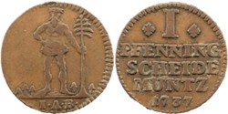 Karl I - 1 Pfenning 1737 - Principality of Brunswick-Wolfenbüttel