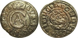 Gustav II Adolf of Sweden - 1 Szeląg 1632 - City of Elbląg