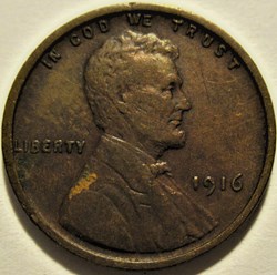 1916 One Cent