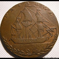1794 HalfPenny - Portsea, Hampshire