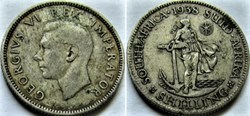 George VI - 1 Shilling 1938 - South Africa