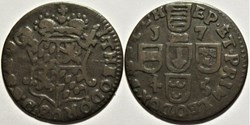 1745 Jean-Théodore de Bavière, 1 Liard - Principauté de Liège