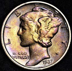 1937 Denver Dime