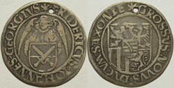 Friedrich III - c.1507 Schreckenberger "Engelsgroschen" - Electorate of Saxony