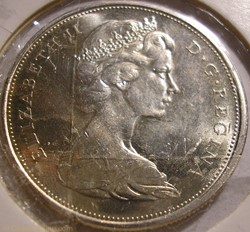 Elizabeth II - 50 Cents 1965