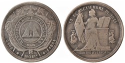 Honduras - 50 Centavos 1884