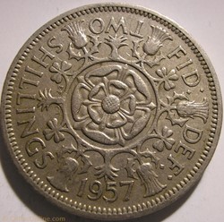 Elizabeth II - 1 Florin 1957 - UK