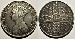 Victoria - One Florin 1872 - Kingdom of Great Britain