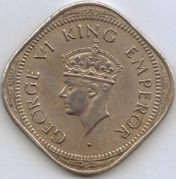 George VI - 2 Annas 1946 Bombay - British India