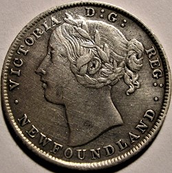 Victoria - 20 Cents 1896 Newfoundland