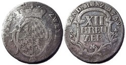 Christian IV - 12 Kreuzer 1759, Duchy of Pfalz-Birkenfeld-Zweibrücken