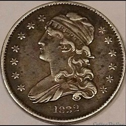 1832 Capped Bust 25 Cents