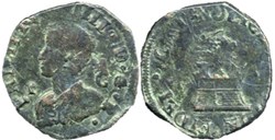 1626-30 - 9 Cavalli, Regno di Napoli - Filippo IV di Spagna