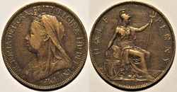 Victoria - Half Penny 1897 - Great Britain