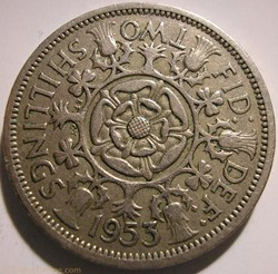 Elizabeth II - 1 Florin 1953 - UK