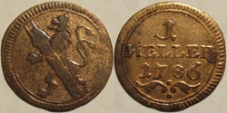 Bishopric of Bamberg - 1 Heller 1786