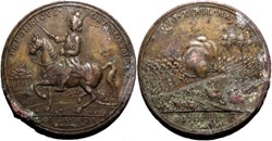 1757 Prussia, Medal of Friedrich II - Battle of Rosbach and Lissa