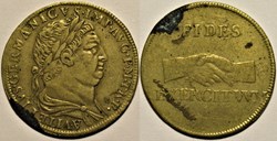 Vitellius - Rechenpfennig "Fides Exercituum", 1700'