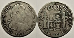 4 Reales 1808 Potosi - Carlos IV de España