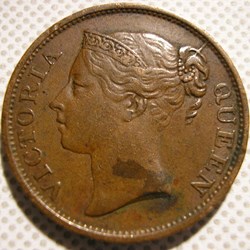 Victoria - Half Cent 1845 - Straits Settlements, Malaysia