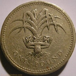 Elizabeth II - One Pound 1985 - UK