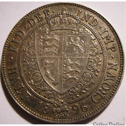 Victoria - Half Crown 1896 - Kingdom of Great Britain