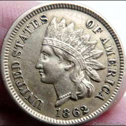 1862 One Cent