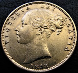 Victoria - One Sovereign 1853 - Kingdom of Great Britain