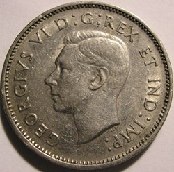 George VI - Five Cents 1940