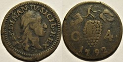 1792 Regno di Napoli, 4 Cavalli - Ferdinando IV
