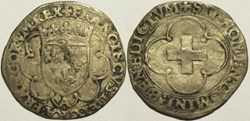 François Ier - Douzain à la croisette, Paris c.1541