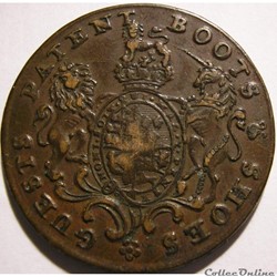 1795 HalfPenny Guest’s shoes - London, Middlesex