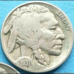 1931 San Francisco 5 Cents