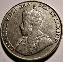 George V - 5 Cents 1922 (ex.2)