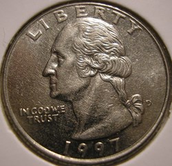 1997 Denver Quarter Dollar