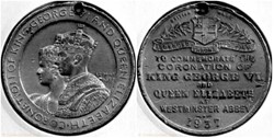 George VI & Elizabeth - 1937 Coronation at Westminster Abbey - UK