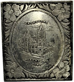 Panama City - Victorian Silver brooch from the Cathedral-Basilica of Saint Mary