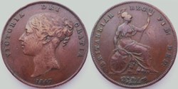 Victoria - One Penny 1847 - Kingdom of Great Britain