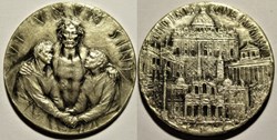 Paulus VI Pope, Jubilee Year Medal 1975 - Vatican, Rome