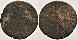 Philippe le Bon - Double gros "Vierlander" c.1434, Bruxelles, Brabant