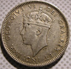 George VI - 10 Cents 1941C Newfoundland (ex.3)