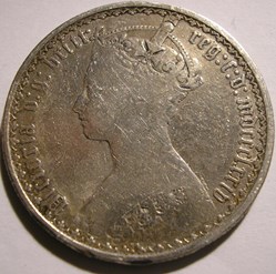 Victoria - One Florin 1874 - Kingdom of Great Britain