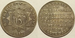 1811 Sixpence Token R.Tripp & Co. - Bristol, Somerset, England