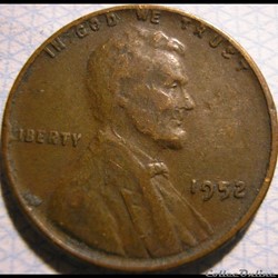 1952 One Cent