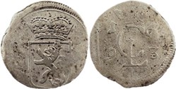 Hessen-Kassel - 1 Albus 1693 - Landgrave Karl I
