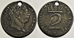 George III - 2 Pence 1818 - Great Britain (Maundy)