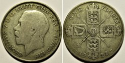 George V - One Florin 1922 - Great Britain