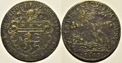 Louis XIII - 1613, Jeton Échevin de Paris - Nicolas Poussepin