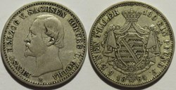 Ernst II - 1/6 Thaler 1864 - Duchy of Saxe-Coburg-Gotha